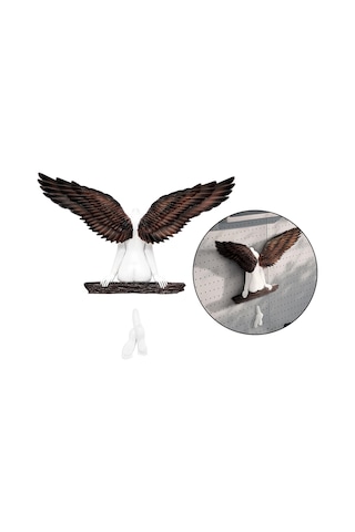 Homyl Reçine Melek Kanatları Sanat Heykeli Duvar Dekoru Dıy 20 Santimetre