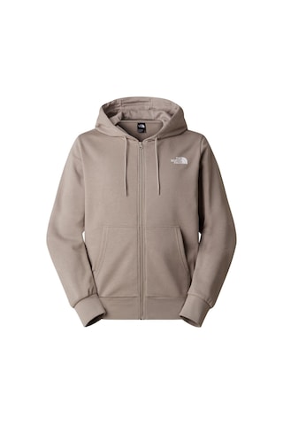 The North Face M Sımple Dome Lıght Regular Full Zıp Hoo Erkek Sweatshirt Nf0a8gq72mb1 Gri