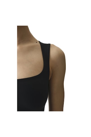 Penti Siyah U Yaka Yumuşak Dokulu Bodysuit