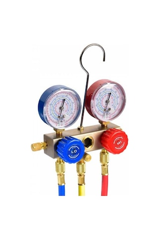 Manifold Gaz Dolum Aparati R22 - R410 321850481 Manifold Gaz Dolum Aparati R22 - R410 321850481