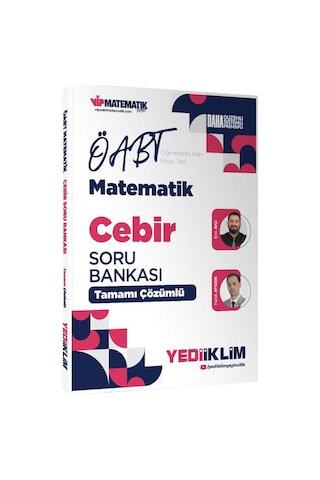 Yediiklim 2027 Öabt Meb-ags İlköğretim Ortaöğretim Lise Matematik Cebir Soru Bankası Çözümlü