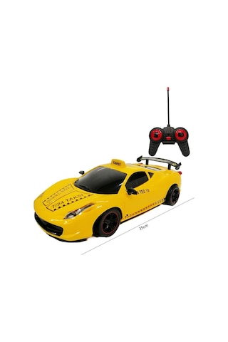 Toy-25 Toysan. Kumandalı Şarjlı 1:12 Hızlı Taksi Aracı