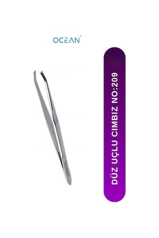 Ocean Solingen Cımbız Krom İnce Ağız Asu-209