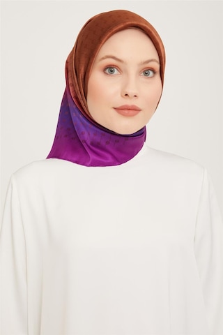 Armine Twill İpek Eşarp 23ka9003 20 Turuncu