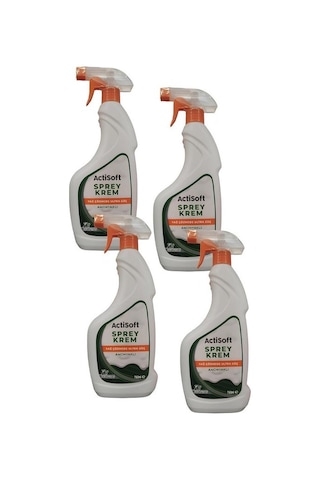 Amonyaklı Yağ Çözücü Sprey Krem 4 Adet X 750 Ml 4'lü Set