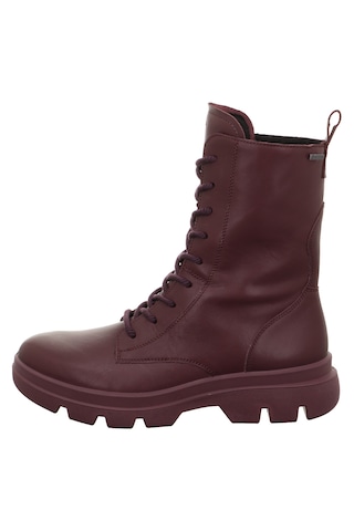 Legero 2-000290 Angelina Kadın Bordo Deri Gore-tex Bot Bordo