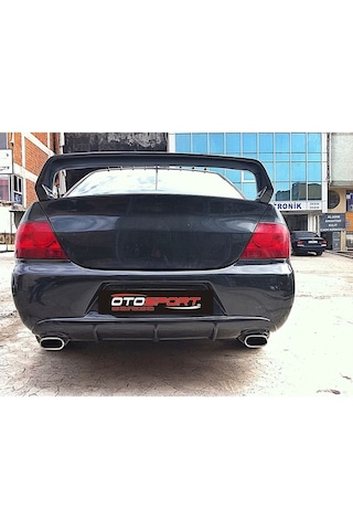 Mitsubishi Lancer Uyumlu Arka Tampon Fiberglass Boyasız
