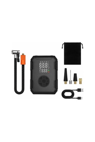 Lastik Şişirme Hava Kompesörü Işıklı-ikazlı 150 Psı Dijital Powerbank Şarjlı