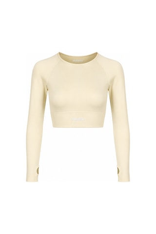 Peach Fıt Kadın T-shırt 505643355-pıstachıo Krem