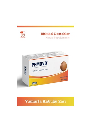 Mdc Pemovo Yumurta Kabuğu Zarı 30 Tablet