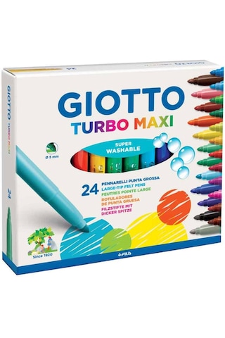 Giotto Turbo Maxi Jumbo Keçeli 24'lü Kutu