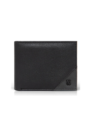 Mavi - Mühür Logo Siyah Cüzdan 091857-900 Siyah