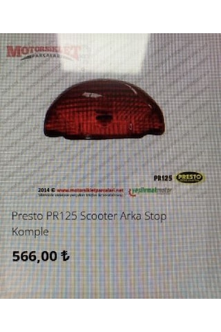 Presto Arka Stop