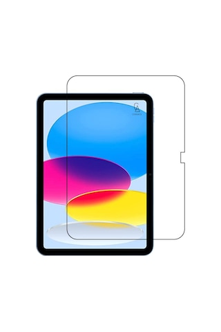 İpad A16 11.nesil A3354-a3355 İle Uyumlu Temperli Kırılmaz Cam Ekran Koruyucu