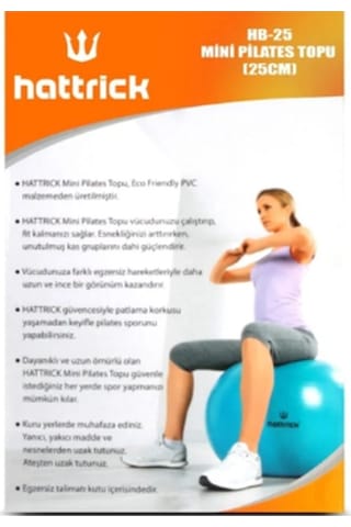 Hattrick Hb-25 Pilates Topu 25cm 001