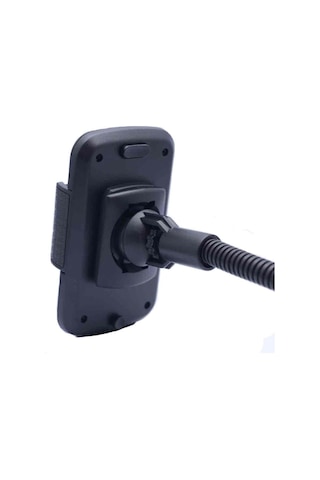 Araç İçi Telefon Tutucu Kıskaçlı Vakumlu 30Cm Uzun Spiralli Tutuc