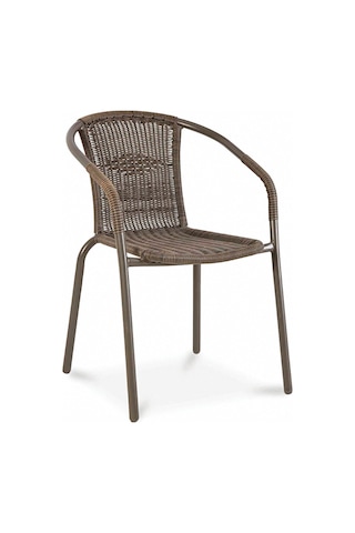 Koçtaş Bari Rattan Kollu Sandalye Kahverengi