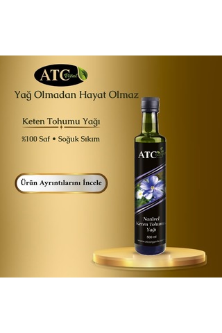 Atc Vital Keten Tohumu Yağı 500 Ml