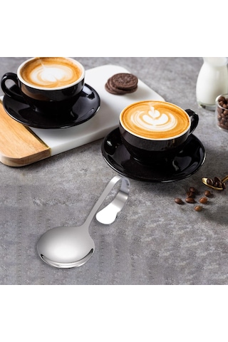 Suntek Servis Kaşıkları Çorba Tatma Paslanmaz Çelik Arjantin