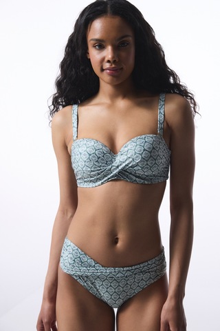 Penti Spring Green Yüksek Bel Twist Bikini Altı
