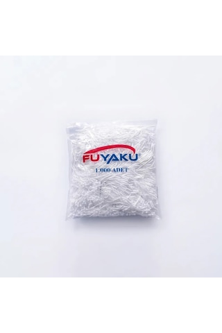 Fuyaku Füze Kilitli İp Klips Beyaz 22.5 Cm 1.000 Adet