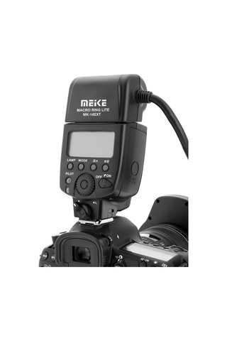 Meike MK-14EXT-N i-TTL Nikon Uyumlu Makro Ring Flaş