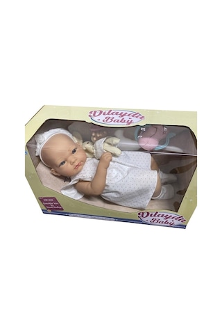 40 Cm Dilayba Baby Aksesuarlı Gerçek Yüzlü Et Bebek 9992