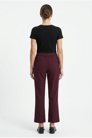 Neden Tekstil Kadın Bordo Klasik Kesim Pantolon