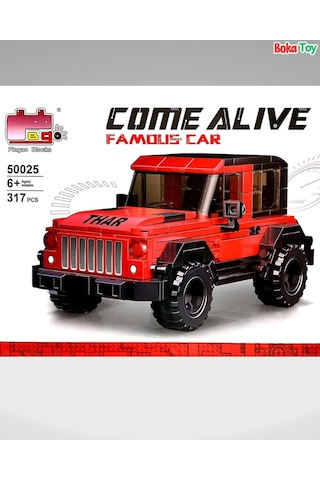 Come Alive Yapı Bloğu Aracı 317 Parça