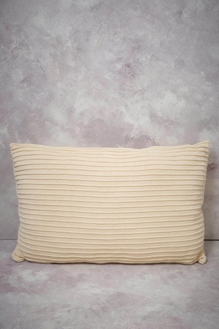 Peraluna Free Pıllow %100 Organik Pamuk Triko Yastık Kılıfı 60x40 Cm Taş - Taş