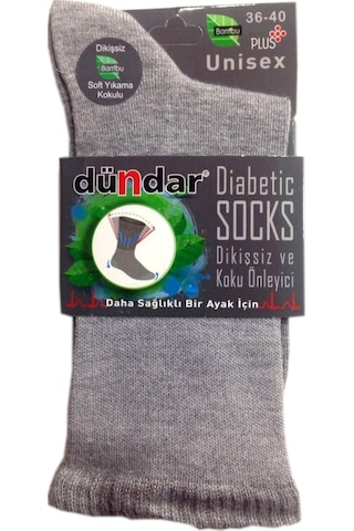 Dündar Çorap 6'Lı Dündar Bambu Unisex Bayan Şeker Çorap