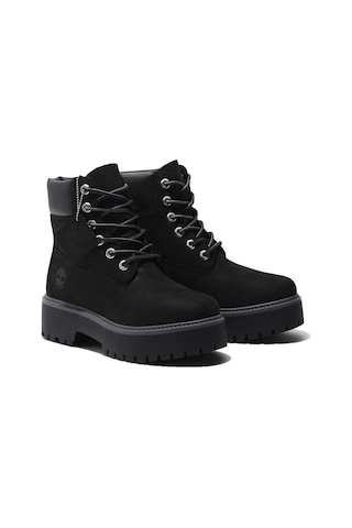Timberland Stone Street 6 Inch Lace Up Waterproof Kadın Bot-31933 Siyah