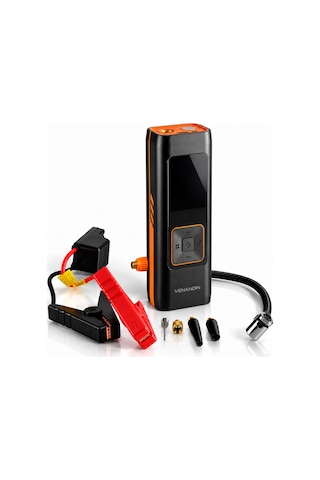Gp Venandin Inflamo Ltk003 4in1 Dijital Ekranlı 150 Psı 8000 Mah Taşınabilir Şarjlı Hava Pompası & Akü Takviye Cihazı Gp Venandin Inflamo Ltk003 4in1 Dijital Ekranlı 150 Psı 8000 Mah Taşınabilir Şarjlı Hava Pompası & Akü Takviye Cihazı
