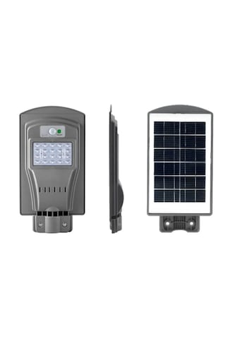Ct-4690 Güneş Enerjili Bahçe Aydınlatma Solar Sokak Lambası 20w