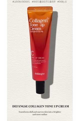 Collagen Tone-up Cream Aydınlık Ve Eşitlenmiş Cilt Kolajen İçerikli Yüz Kremi 30ml