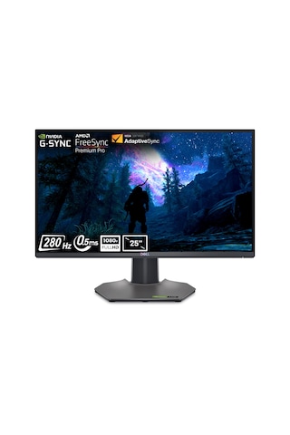 Dell G2524H 25" 0.5 MS 280 Hz Adaptive Sync Full HD Fast IPS LED Monitör