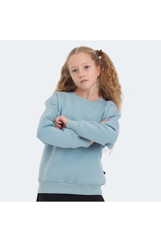 Slazenger LONE Çocuk Mavi Sweatshirt