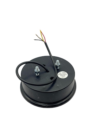 24v Stop-park-sinyal Lambası Ledli Yuvarlak Güleryüz Cobra-mıtsubıshı-otokar-temsa 122 Mm