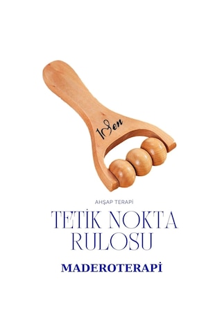 Maderoterapi Tetik Rulosu Ahşap Masaj Aleti
