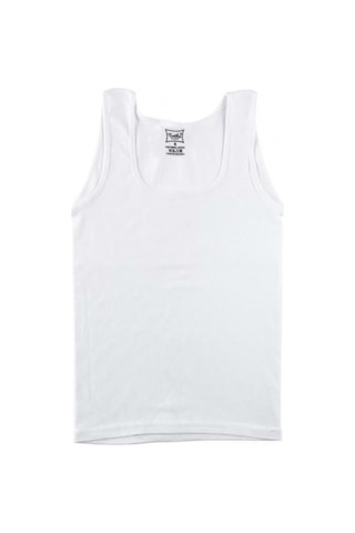 Tutku Kız Çocuk Geniş Askılı Saten Biyeli Atlet 0188 - 6 Adet