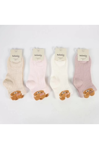 Saphira 3d Kız Soket Çorap K20424 Asorti Çok Renkli