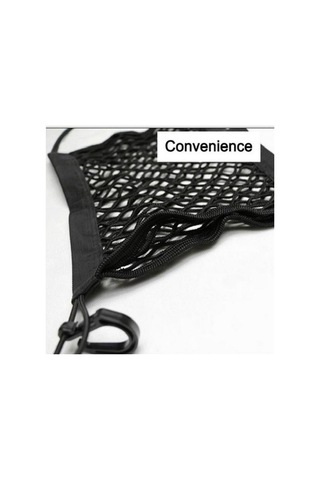 jmsstore Genel Esnek Örgü Bavul Araba Organizatör Koltuk Arka Depolama Örgü Çanta