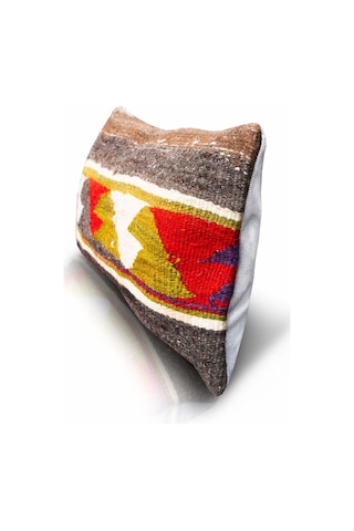 Vintage Kilimli Yastık Kılıfı Pllwrec2459 - 30x60