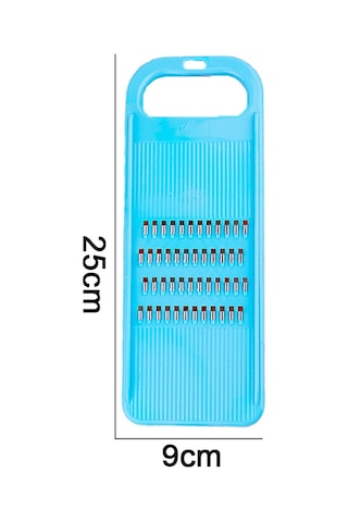 Teltree "kore Usulu Sebze Ve Meyve Doğrayıcı - Pratik Mavi Rendeli Kesici"