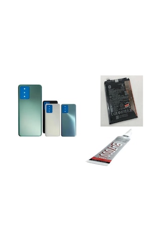 Kahveci.store Redmi Note 12 5g Arka Batarya Kapağı ,batarya Ve B 22 Çok Renkli