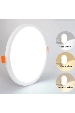 Cata Ct-5647 15w Plus Ayarlanabilir Delik Çaplı Sıva Altı Led Panel Armatür, Çerçevesiz Yüksek Işık Güçlü T Çok Renkli
