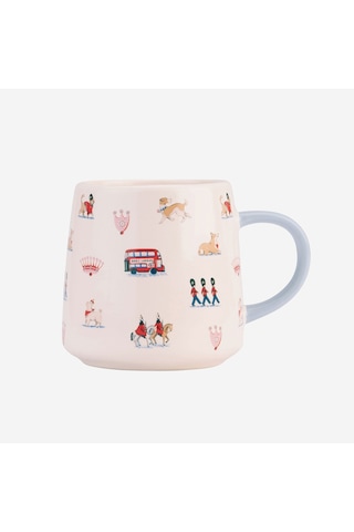 London Billie Krem Stoneware Kupa 340 Ml