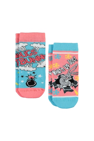 Bugs Bunny Kız Çocuk Çorap 2-12 Yaş Standart 09e07234224w1