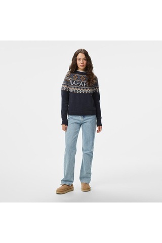 Napapijri D-ubaye W Bayan Sweat Np0a4ı8w1761 Lacivert