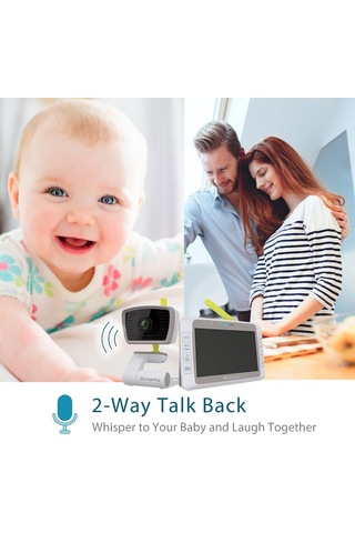 Moonybaby Split 50 Düşük Emf Kablosuz Bebek Monitörü - 2 Kamera
